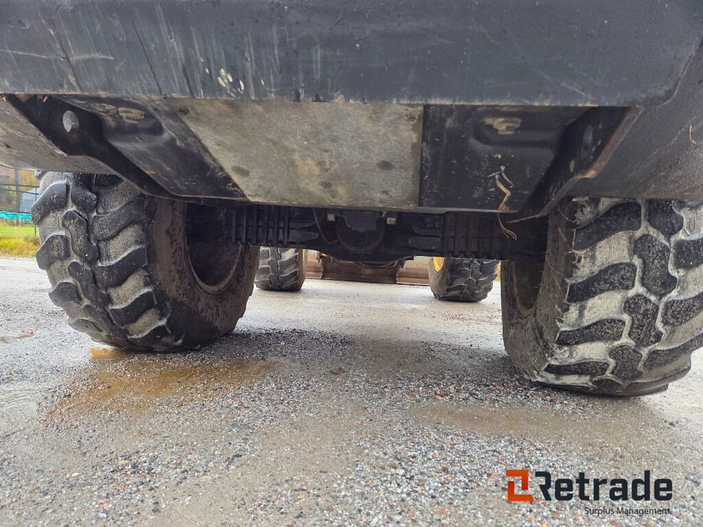 Wiellader Hjullastare Yanmar V100 Med Vikplog och Sandskopa Panolinolja