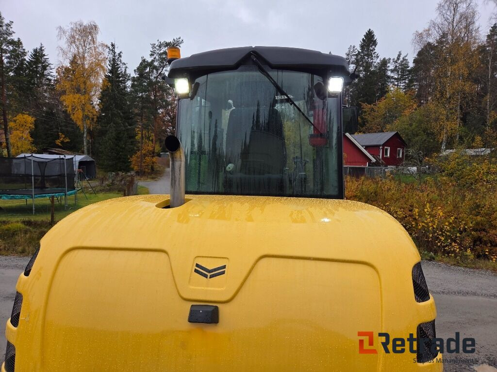 Wiellader Hjullastare Yanmar V100 Med Vikplog och Sandskopa Panolinolja