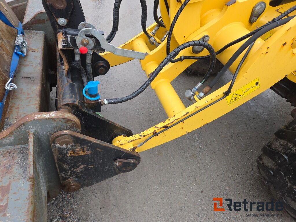 Wiellader Hjullastare Yanmar V100 Med Vikplog och Sandskopa Panolinolja