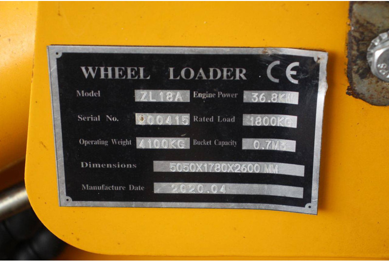 Wiellader Hytec ZL18A