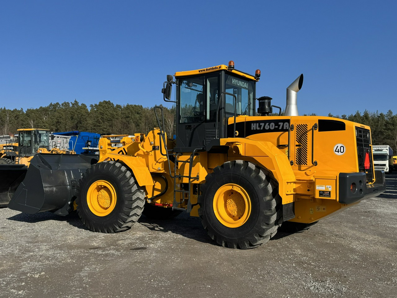 Wiellader Hyundai HL760-7A Centralne Smarowanie waga-18 ton
