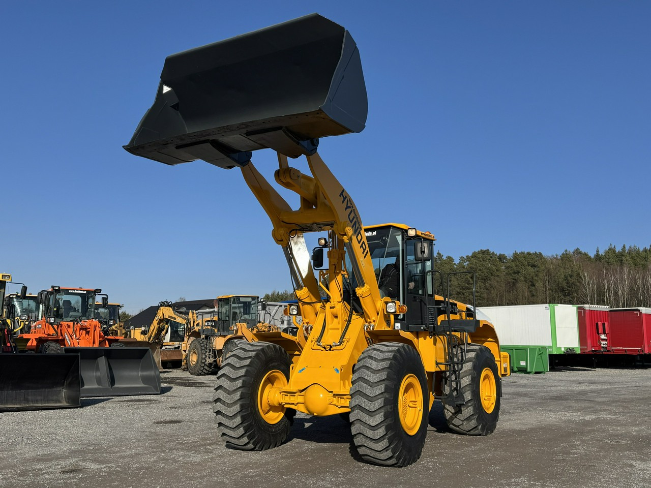Wiellader Hyundai HL760-7A Centralne Smarowanie waga-18 ton
