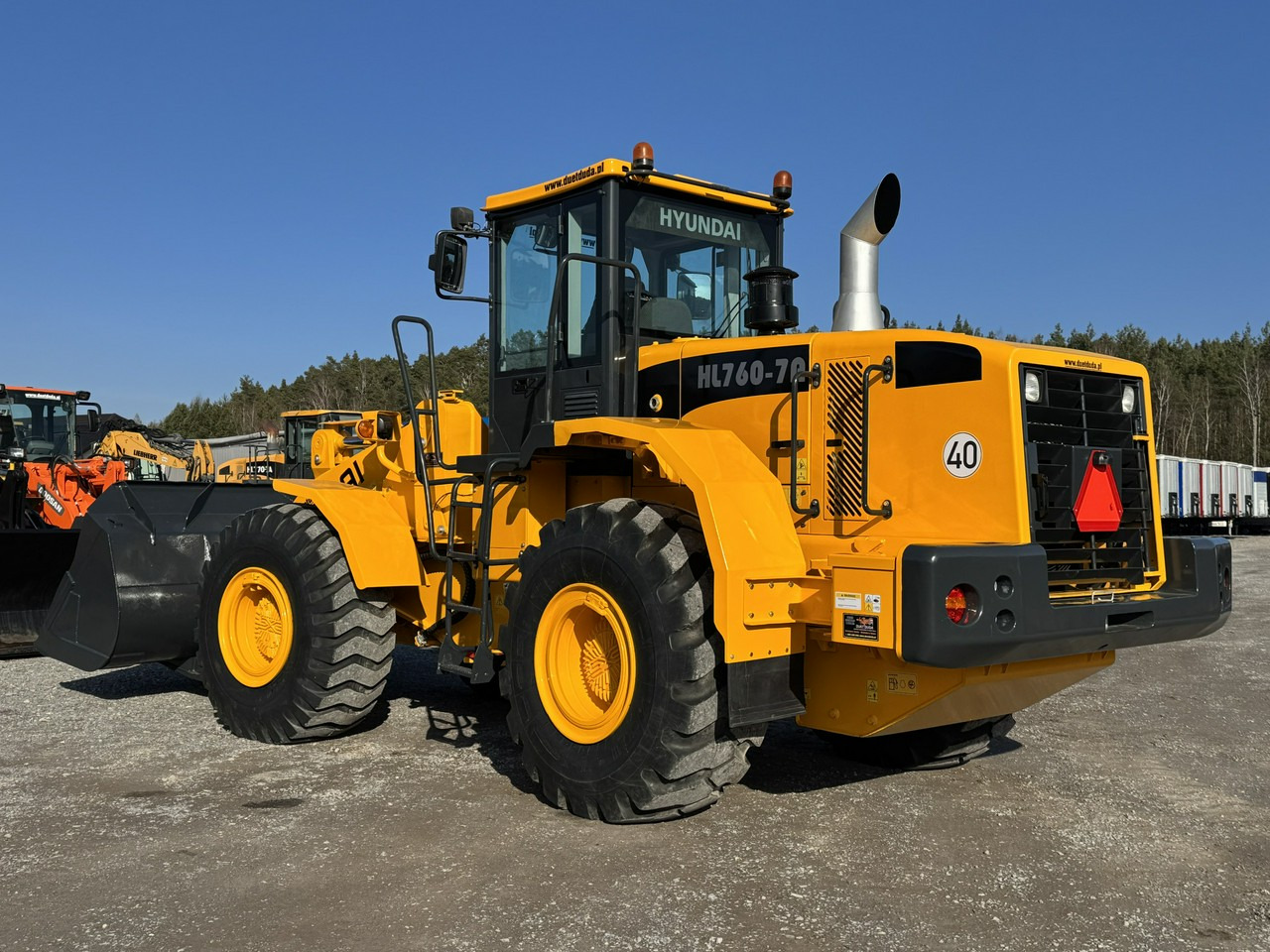 Wiellader Hyundai HL760-7A Centralne Smarowanie waga-18 ton