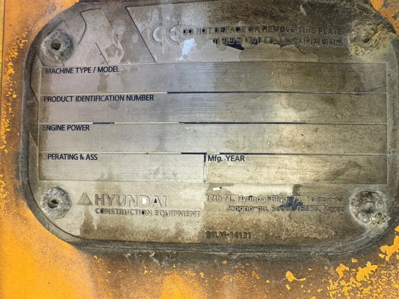 Wiellader Hyundai HL940A 2021 !