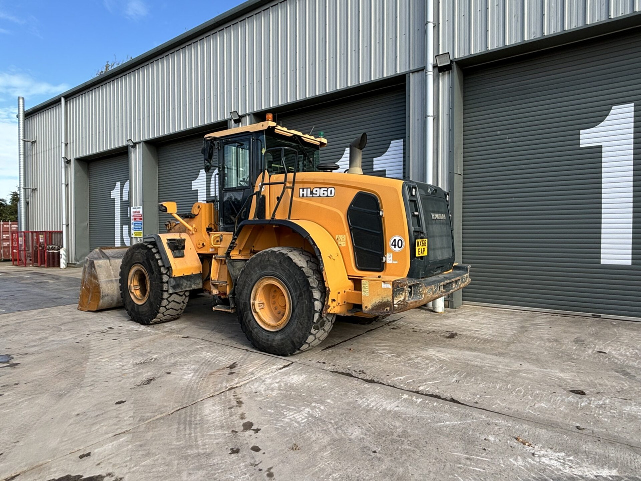 Wiellader Hyundai HL960