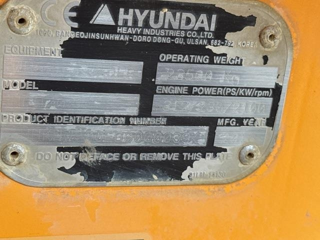 Wiellader Hyundai HL970