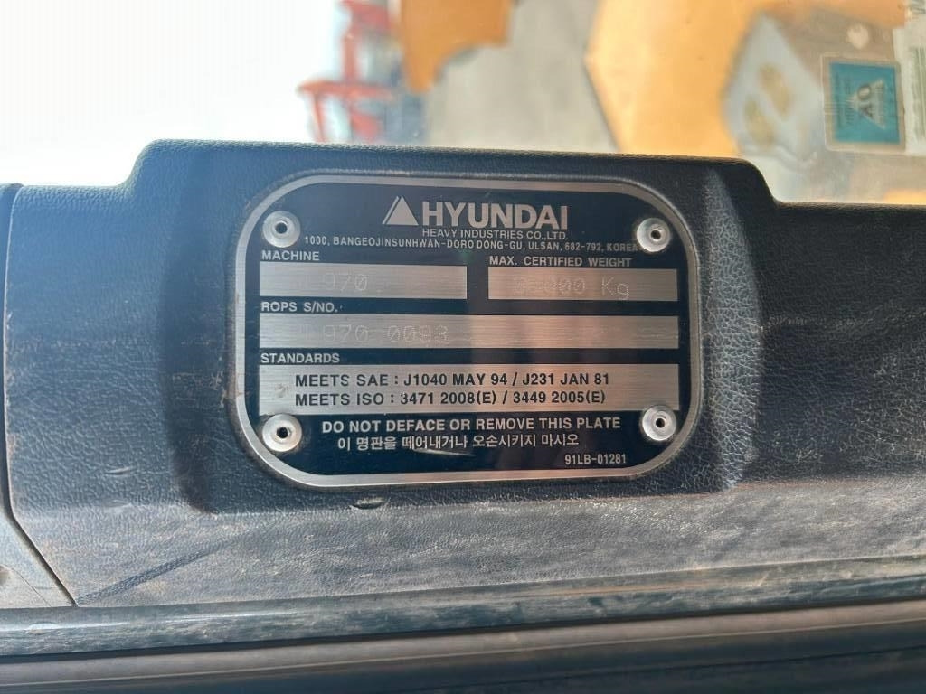 Wiellader Hyundai HL 970