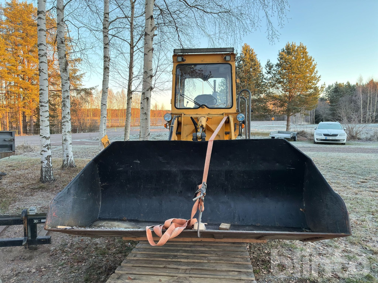 Wiellader IH intarnational 30 Huff