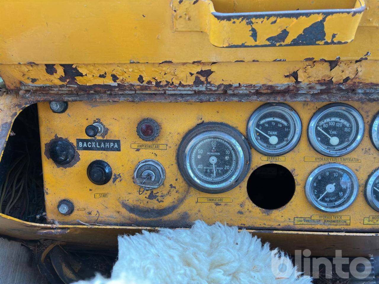 Wiellader IH intarnational 30 Huff