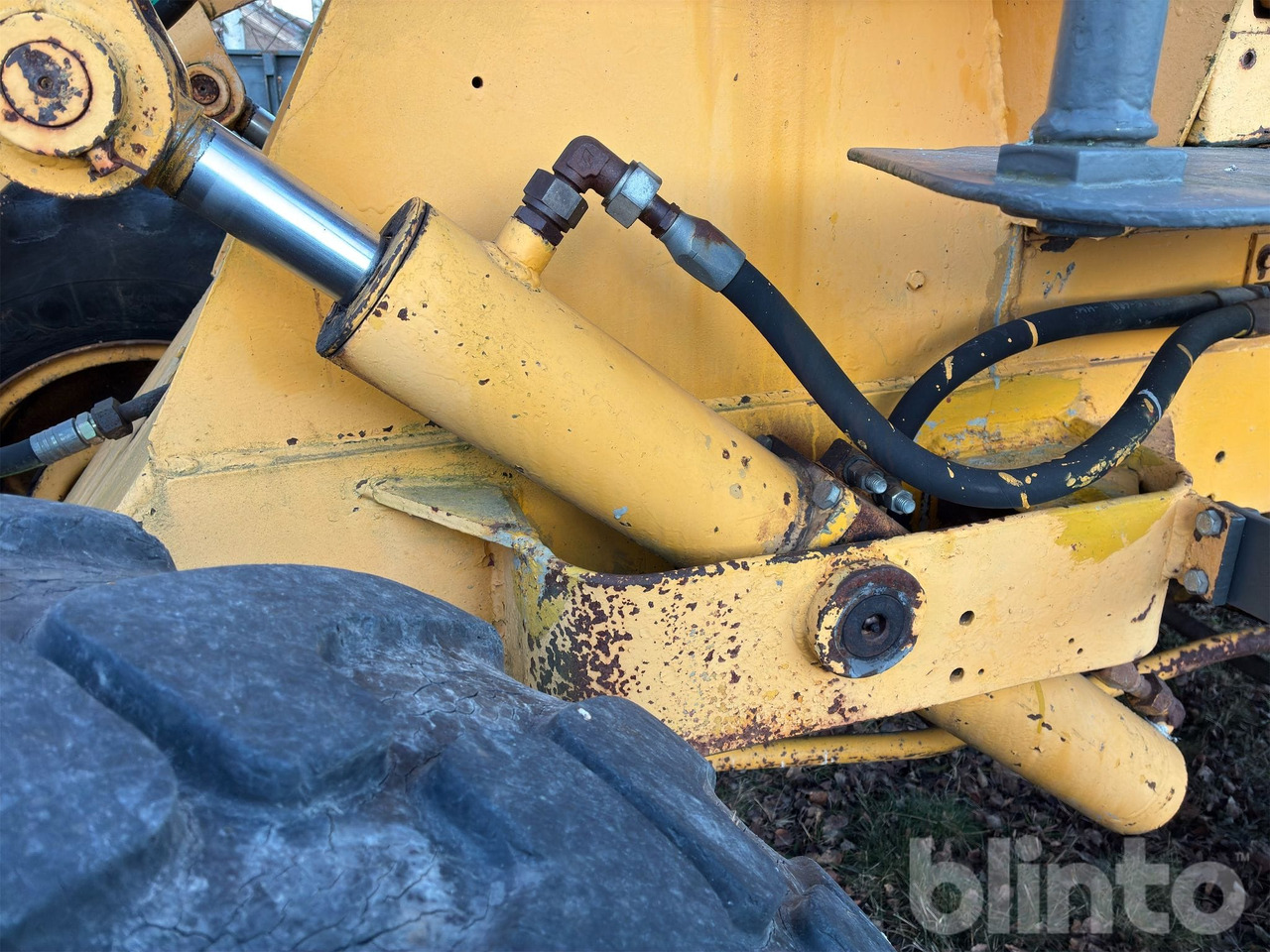 Wiellader IH intarnational 30 Huff