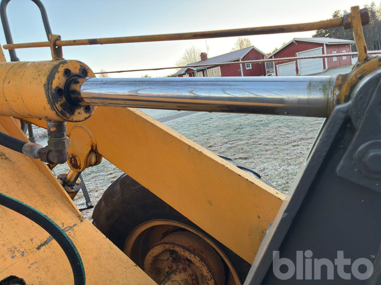 Wiellader IH intarnational 30 Huff