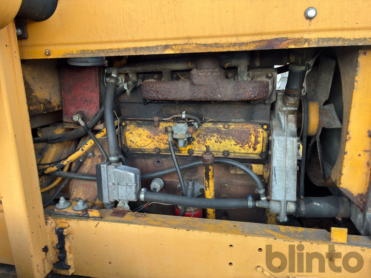 Wiellader IH intarnational 30 Huff