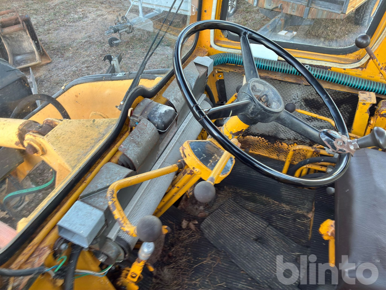 Wiellader IH intarnational 30 Huff