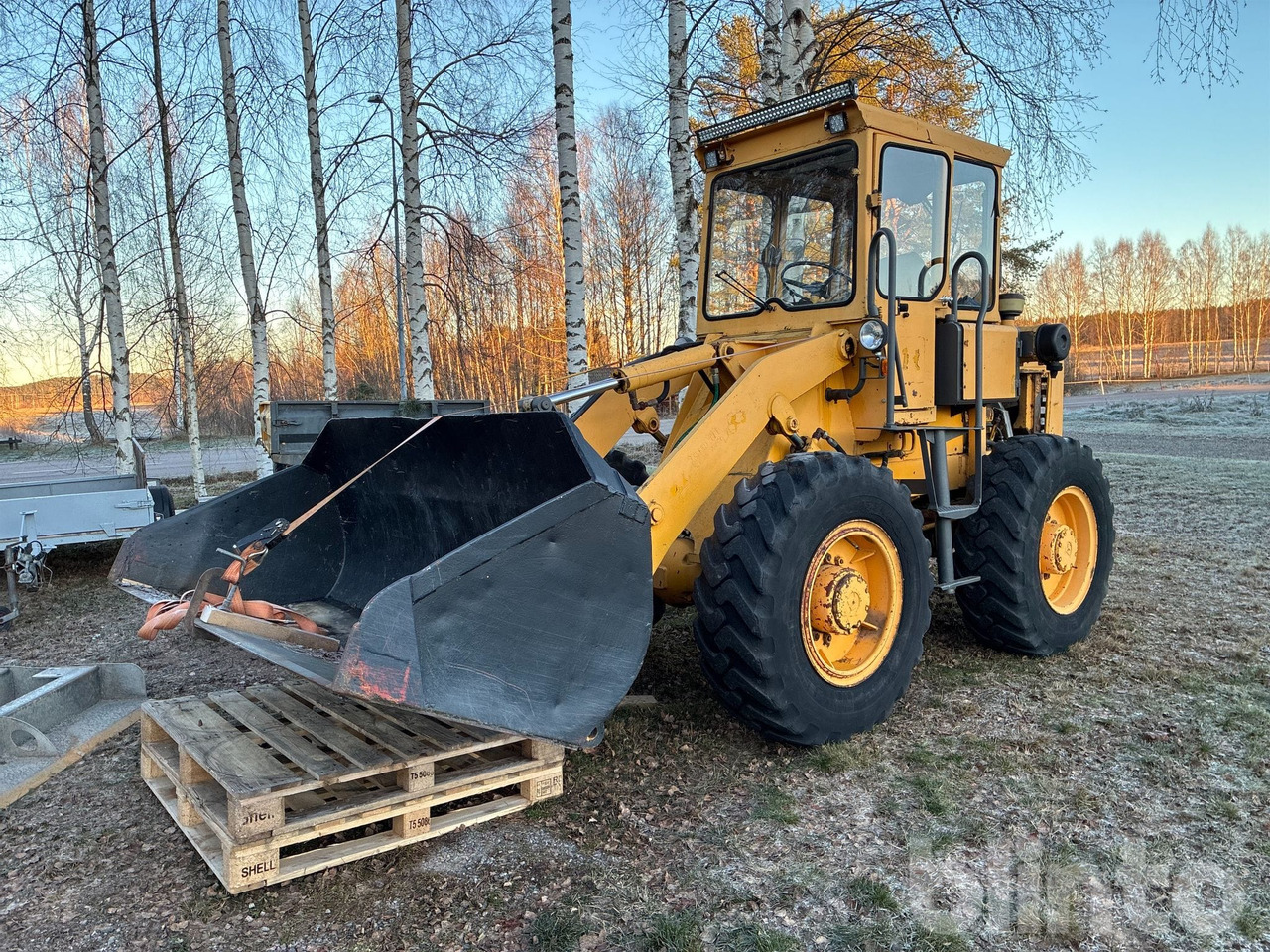 Wiellader IH intarnational 30 Huff