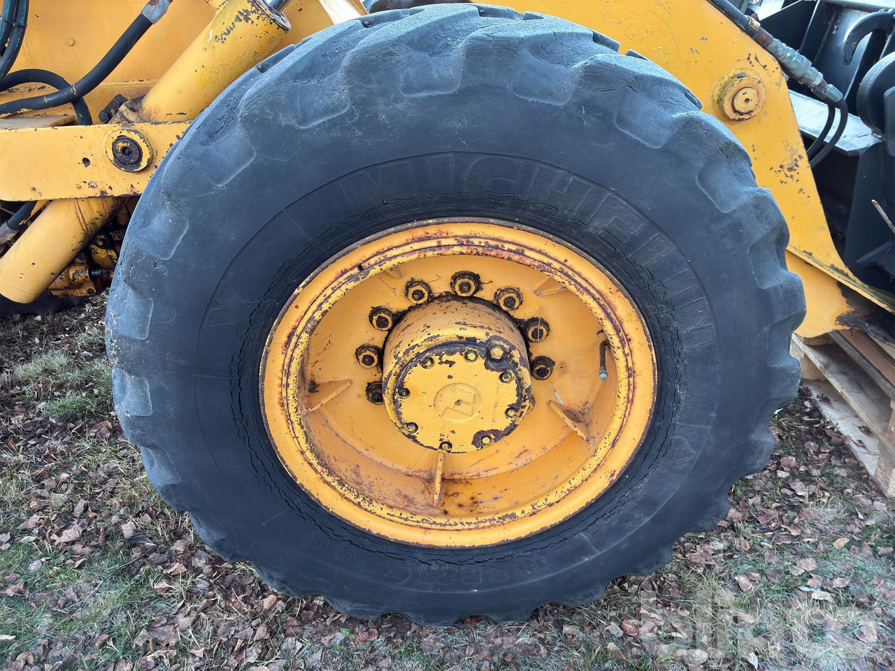 Wiellader IH intarnational 30 Huff