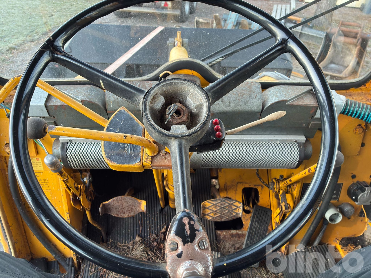 Wiellader IH intarnational 30 Huff