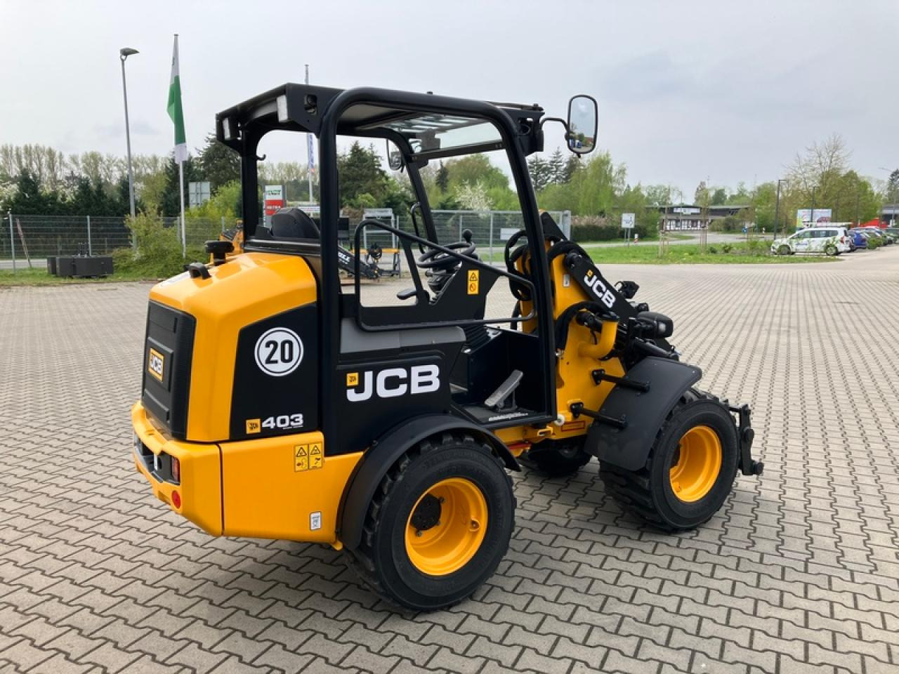 Wiellader JCB 403 AGRI SMART POWER EURO-AUFNAHME