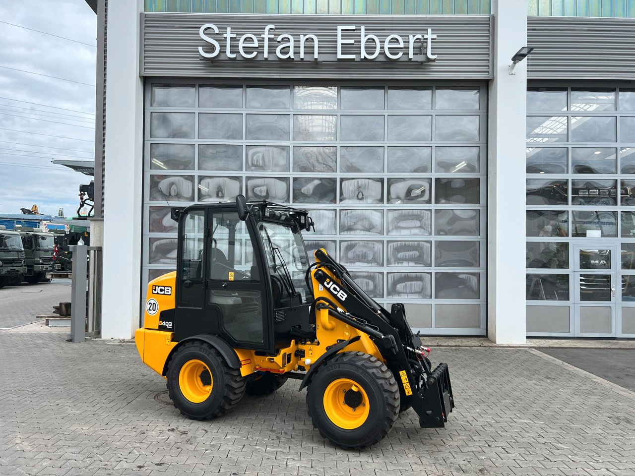 Wiellader JCB 403 Plus / Neufahrzeug / 2025 / Gabel / Schaufel