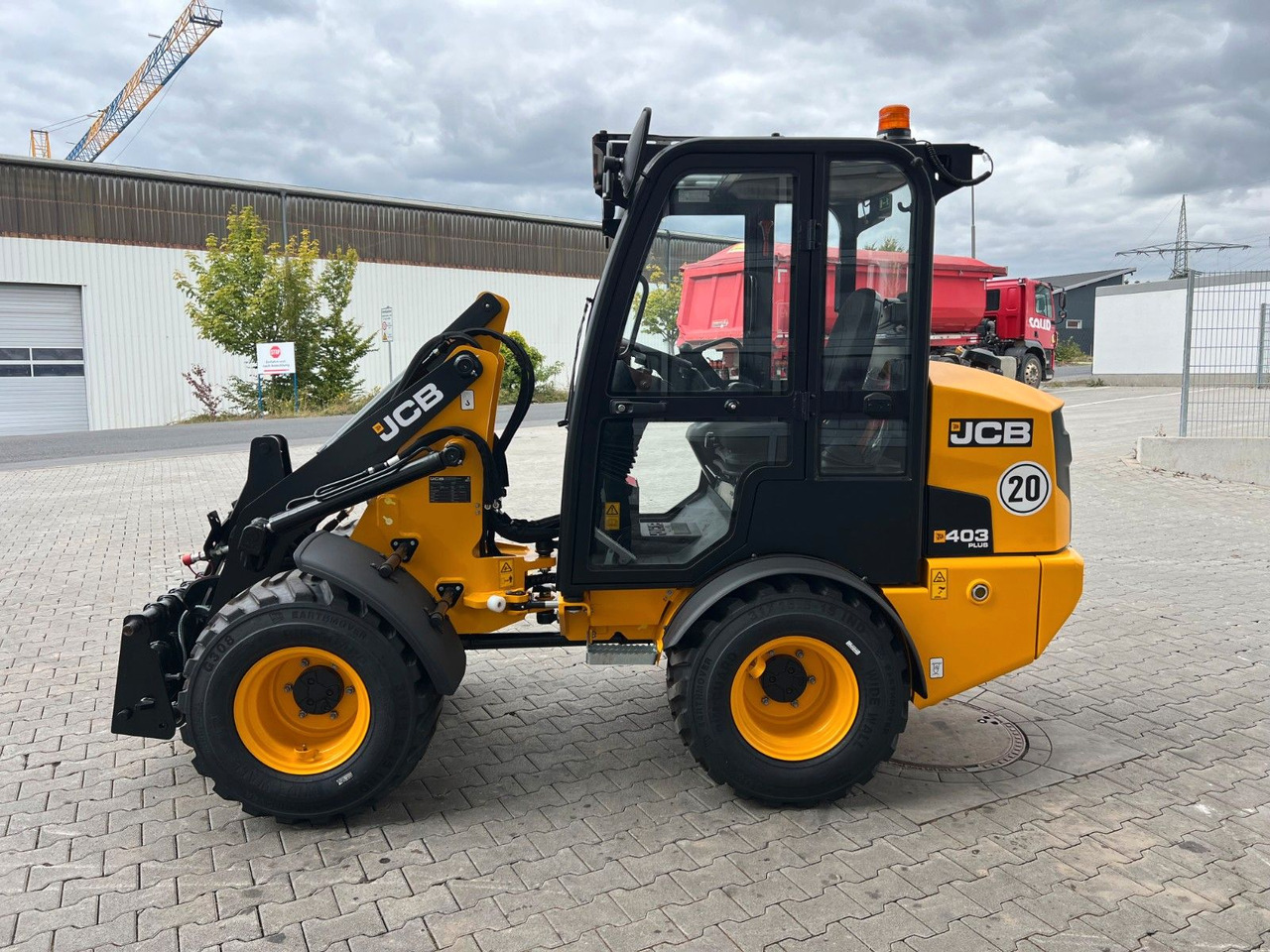 Wiellader JCB 403 Plus / Neufahrzeug / 2025 / Gabel / Schaufel