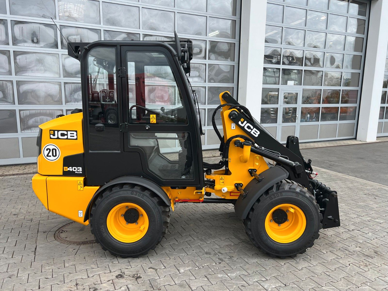 Wiellader JCB 403 Plus / Neufahrzeug / 2025 / Gabel / Schaufel