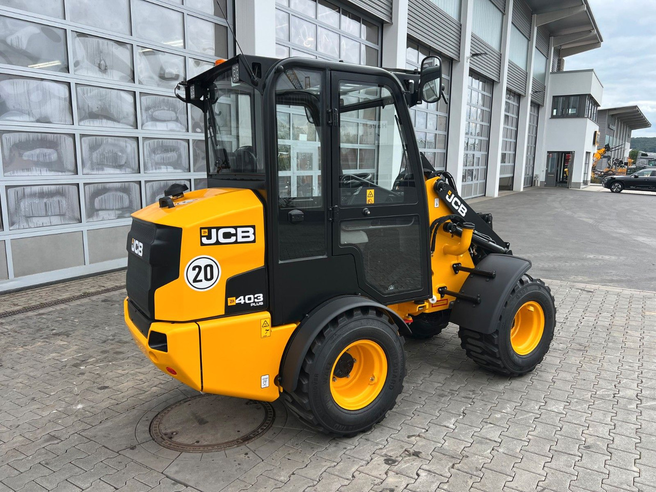 Wiellader JCB 403 Plus / Neufahrzeug / 2025 / Gabel / Schaufel