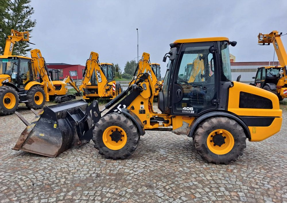 Wiellader JCB 406