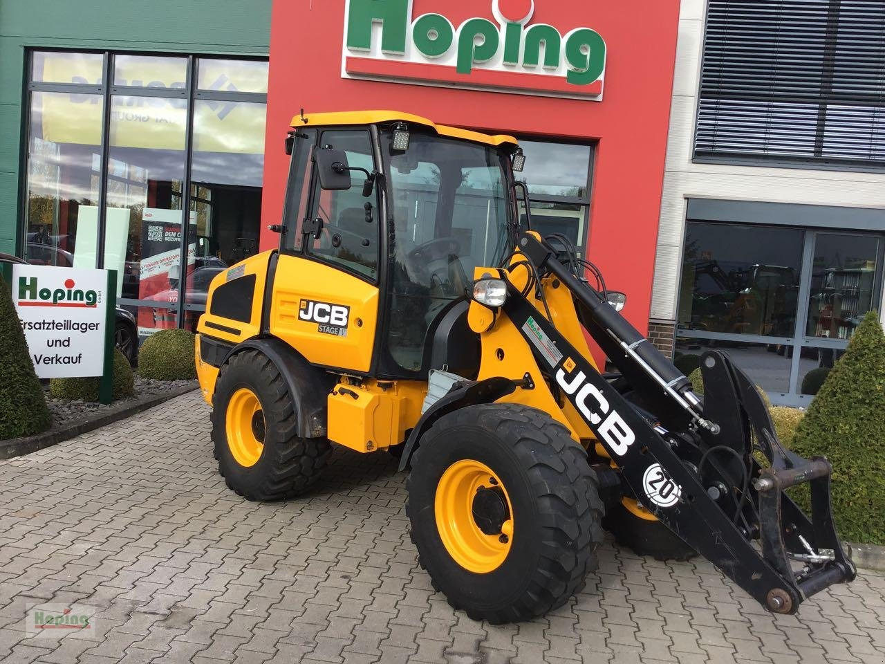 Wiellader JCB 407