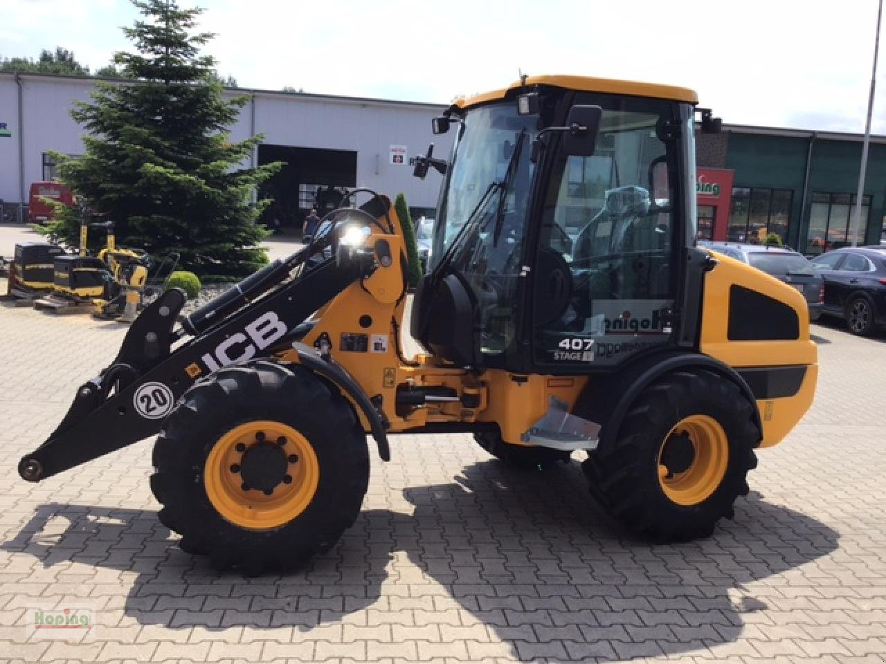 Wiellader JCB 407