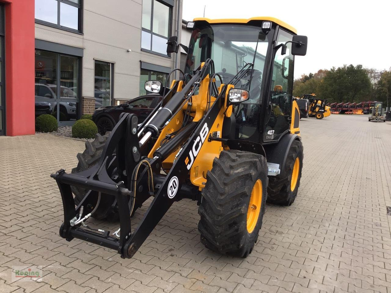 Wiellader JCB 407