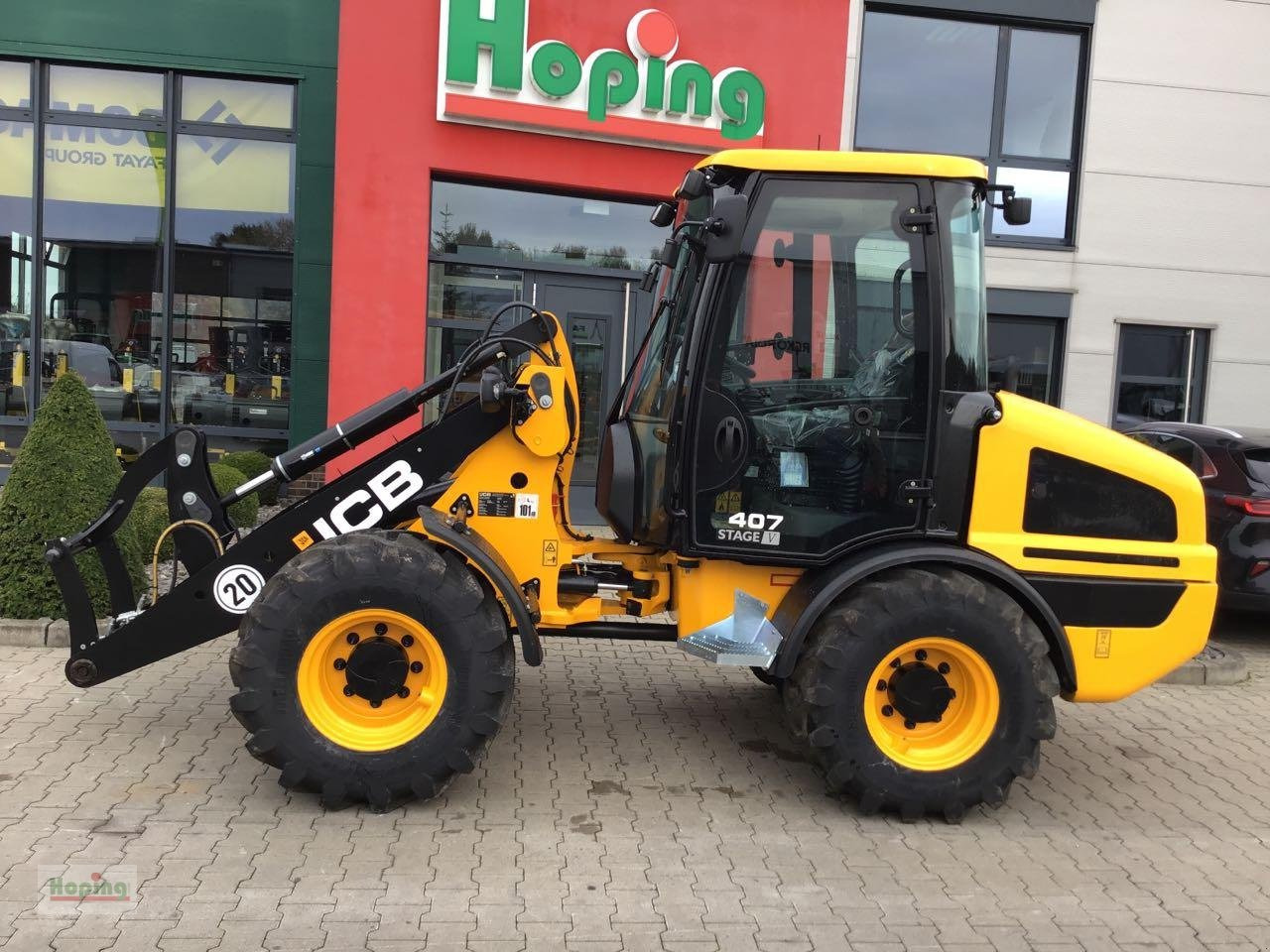 Wiellader JCB 407