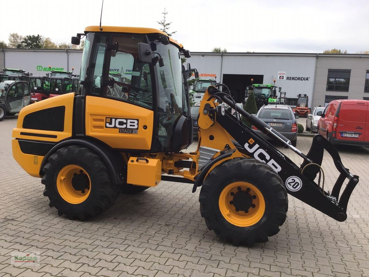 Wiellader JCB 407