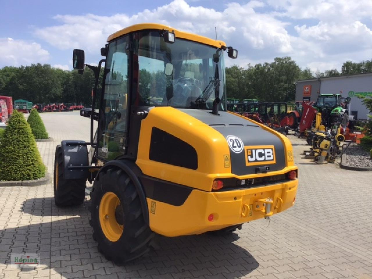 Wiellader JCB 407