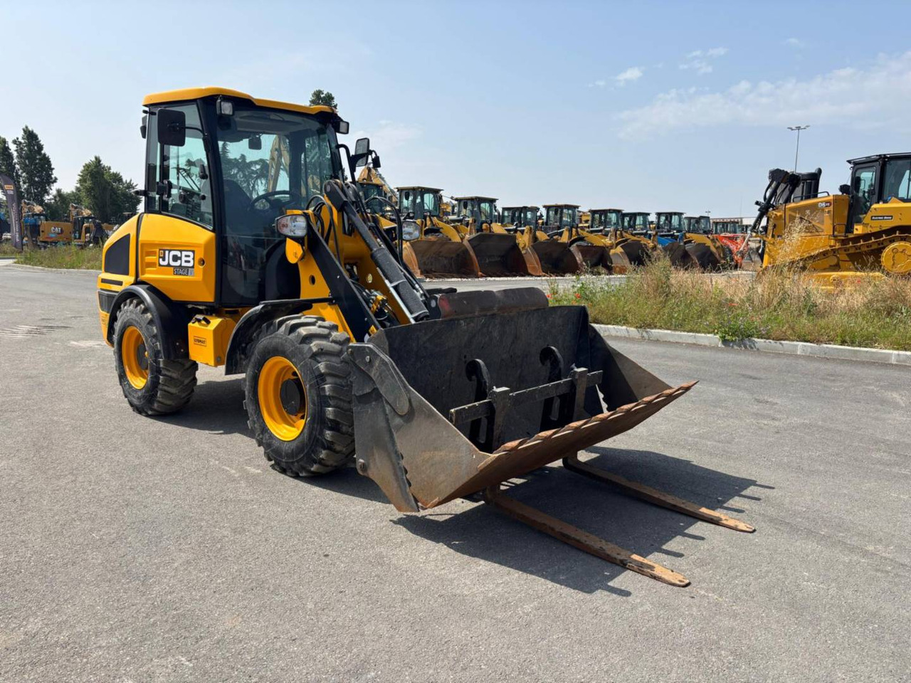 Wiellader JCB 407