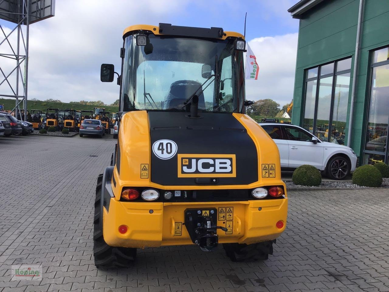 Wiellader JCB 407 (35 km/h)