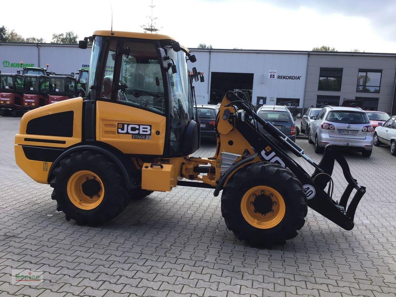 Wiellader JCB 407 (35 km/h)