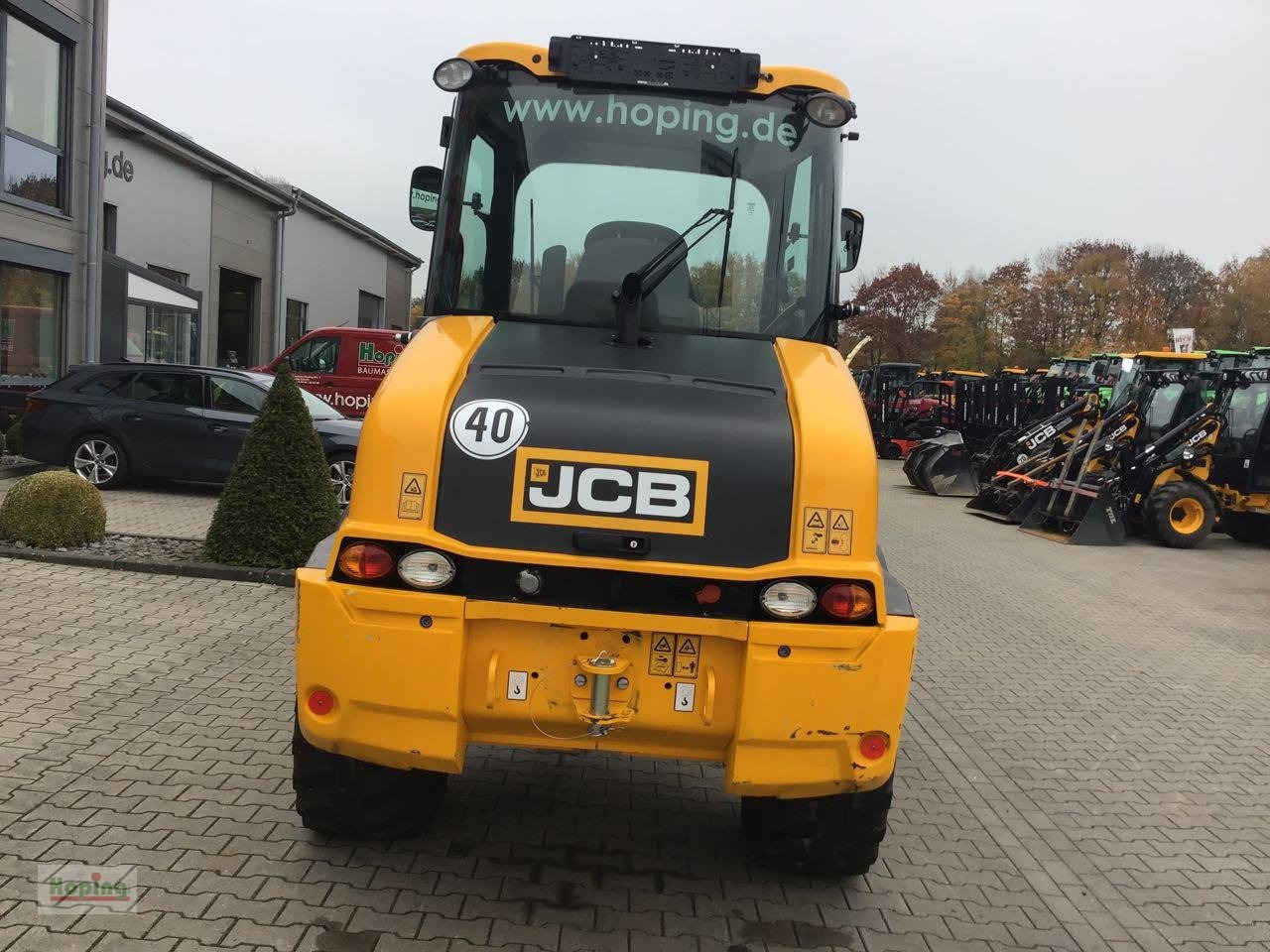 Wiellader JCB 409