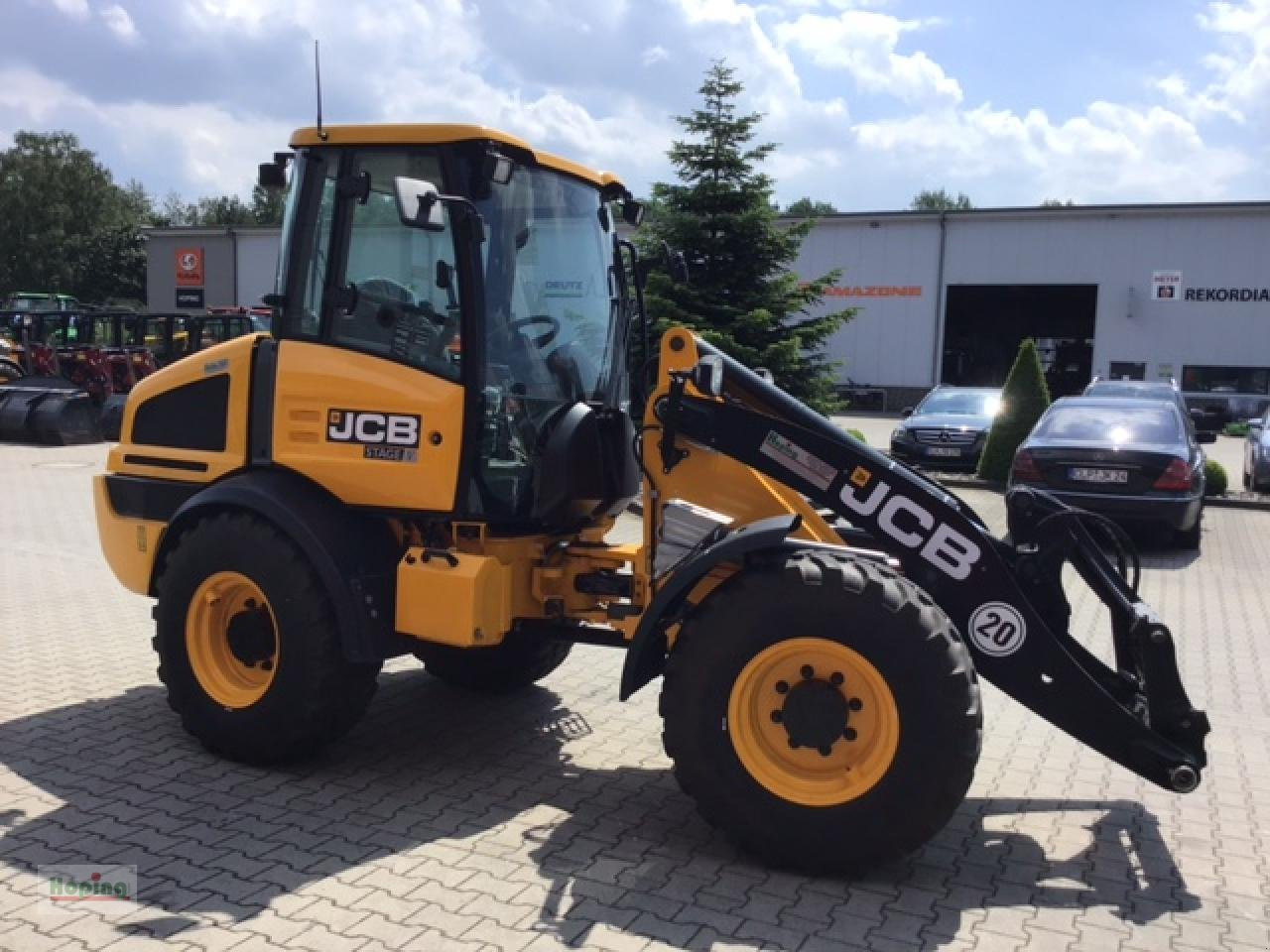 Wiellader JCB 409
