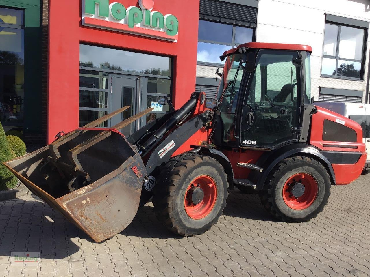 Wiellader JCB 409