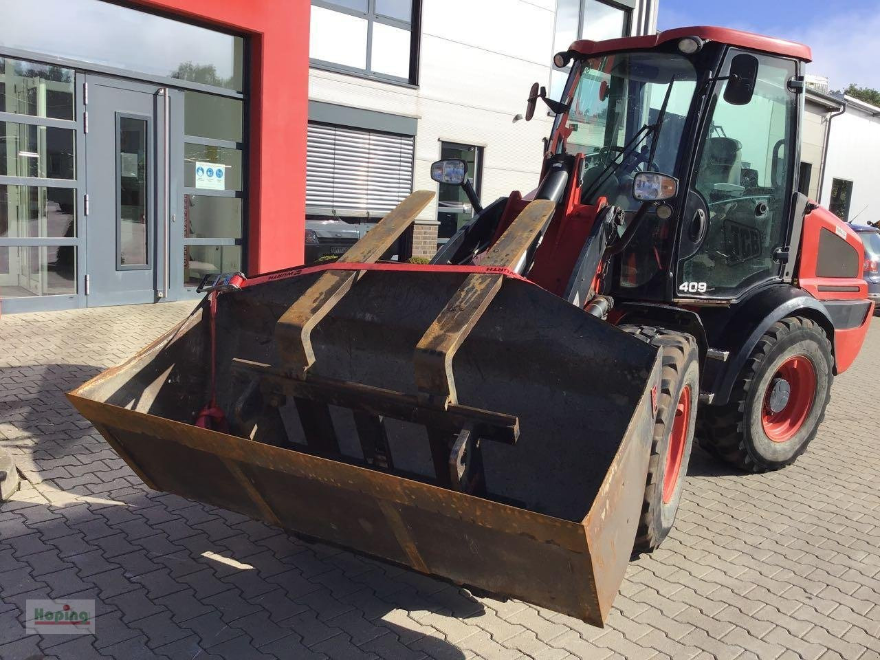 Wiellader JCB 409