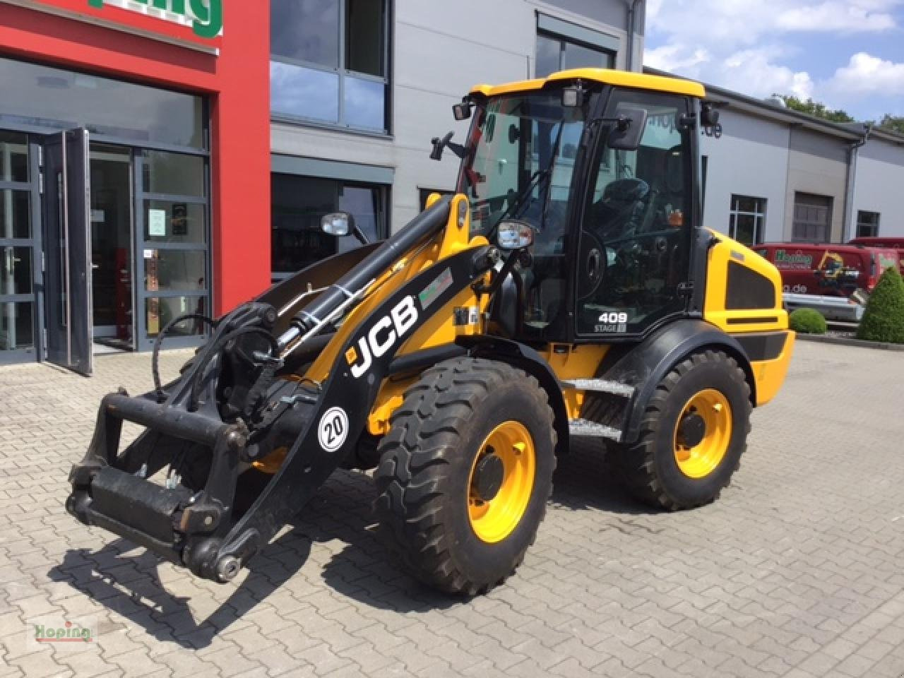 Wiellader JCB 409