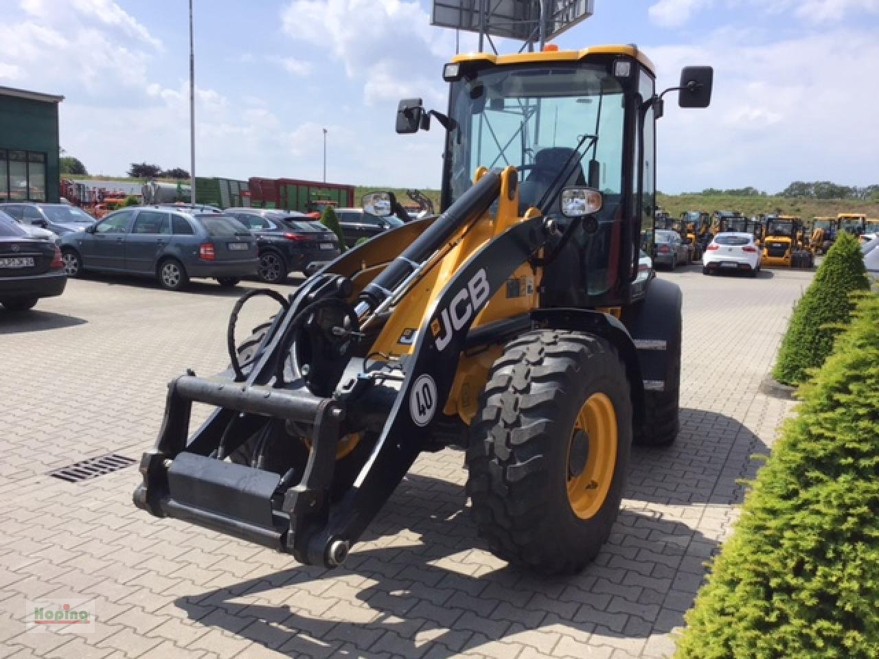 Wiellader JCB 409 (40 km/h)