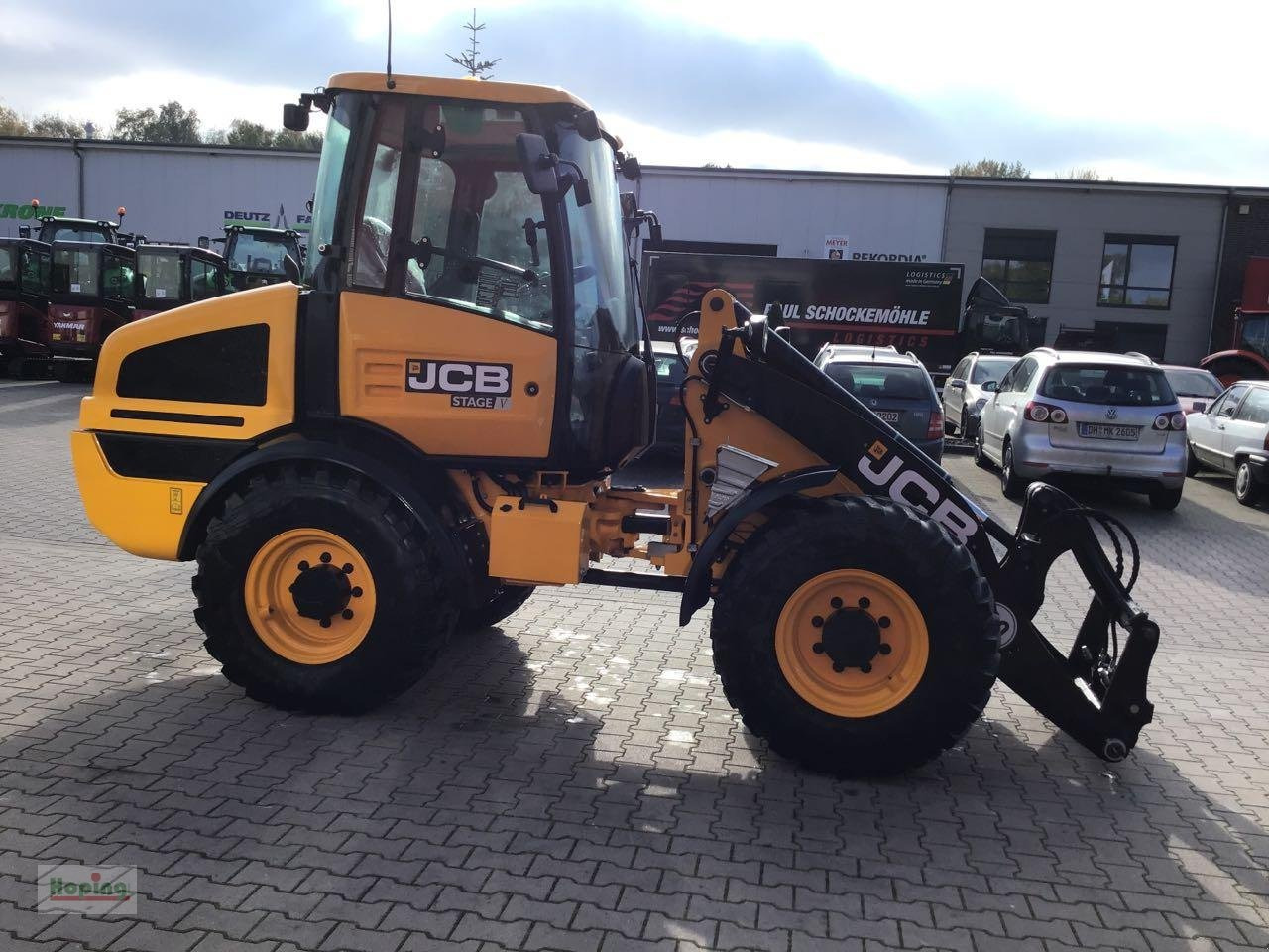 Wiellader JCB 409 (40 km/h)