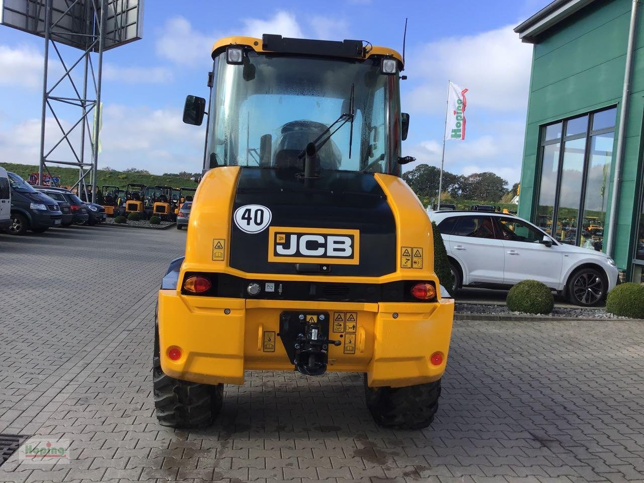 Wiellader JCB 409 (40 km/h)