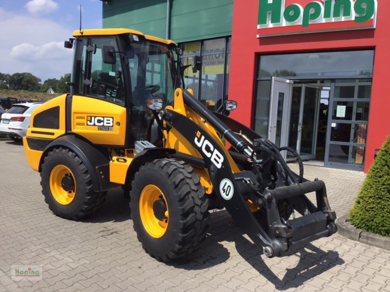 Wiellader JCB 409 (40 km/h)