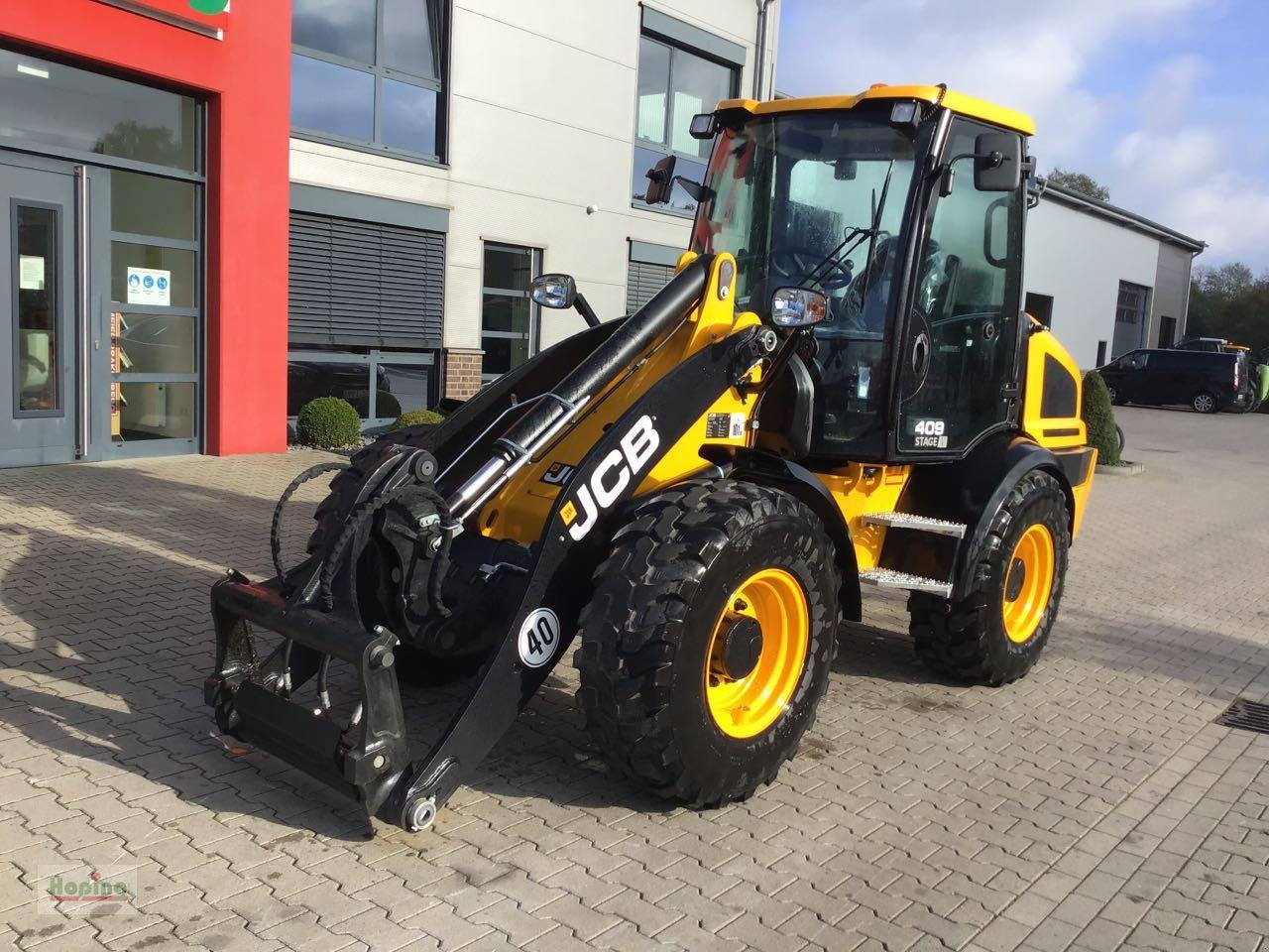 Wiellader JCB 409 (40 km/h)