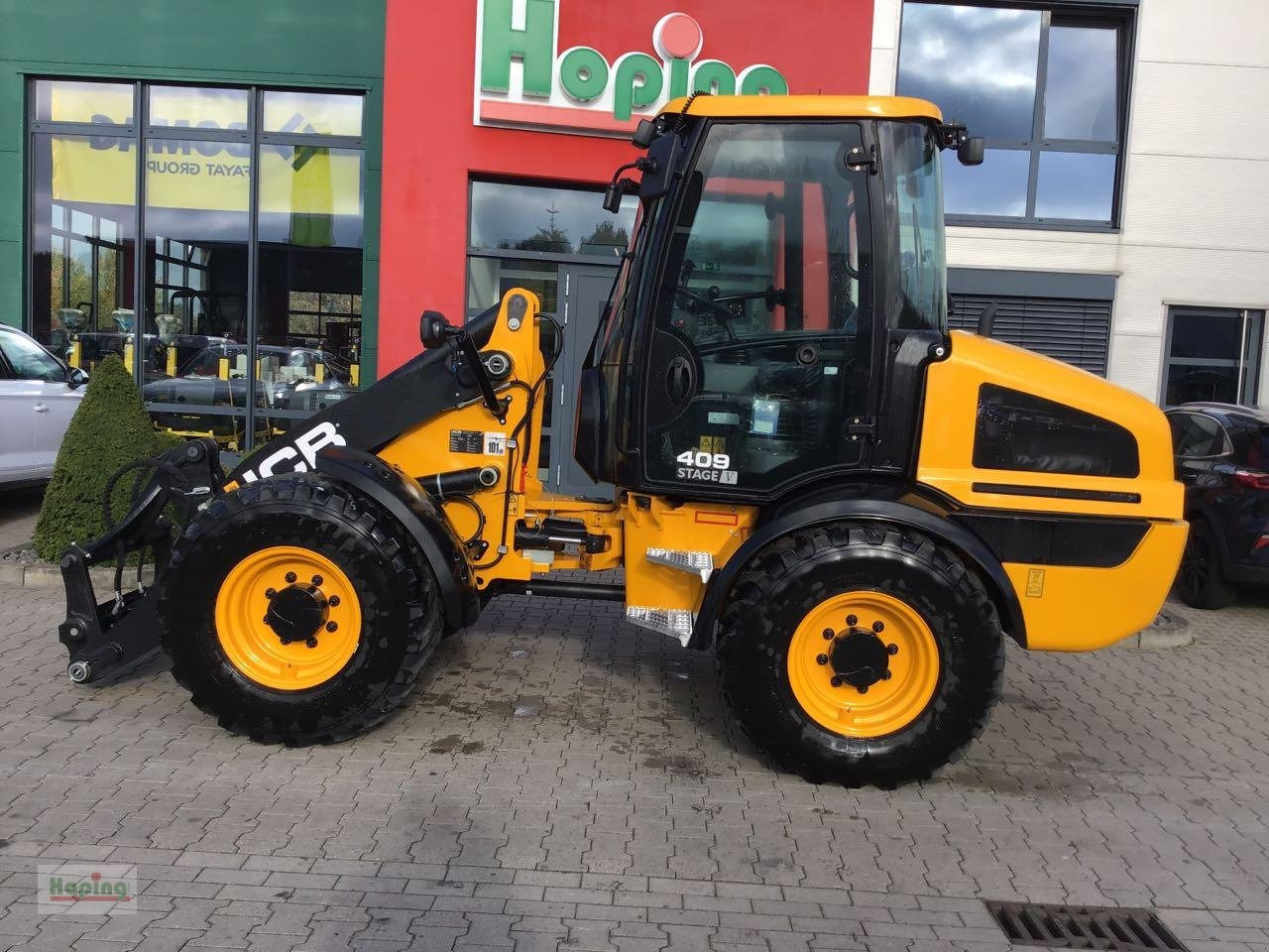 Wiellader JCB 409 (40 km/h)