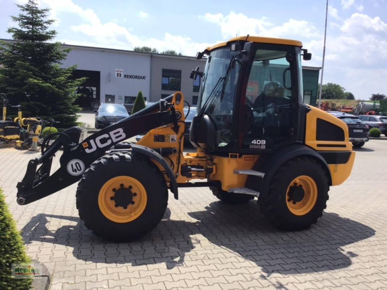 Wiellader JCB 409 (40 km/h)