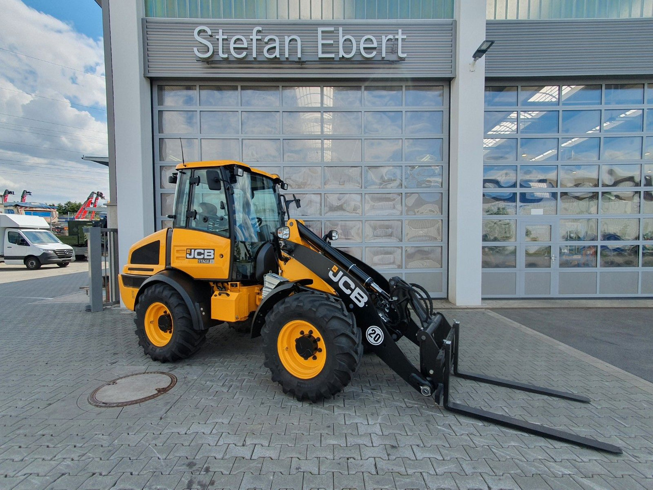 Wiellader JCB 409 SV / Neufahrzeug / Gabel