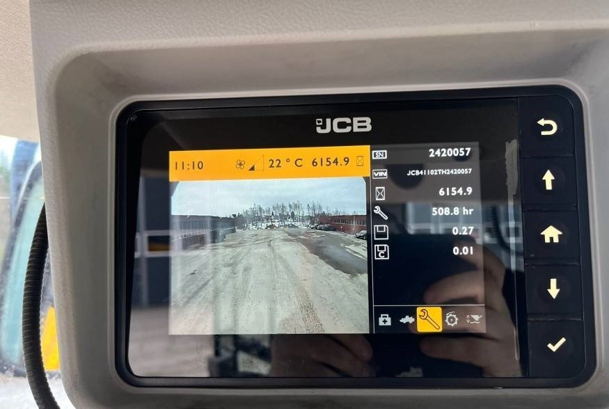 Wiellader JCB 411HT T4F TULOSSA