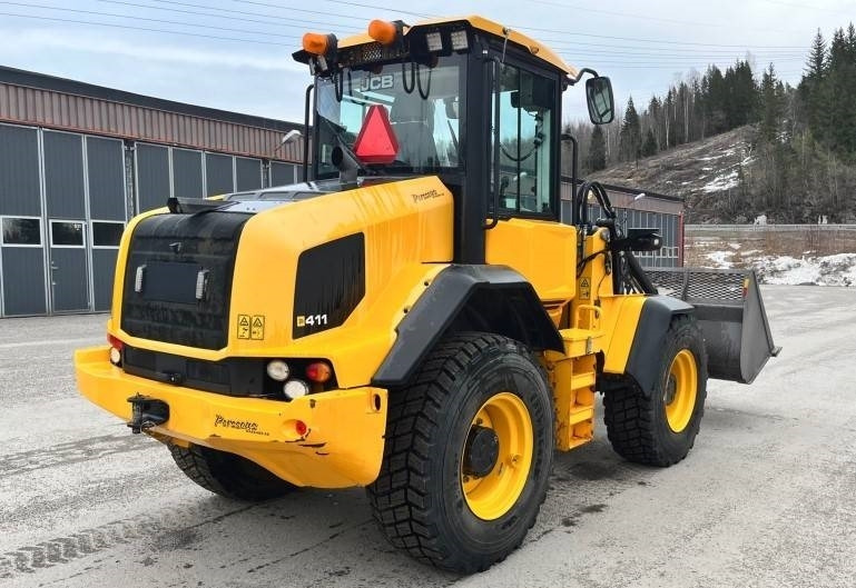 Wiellader JCB 411HT T4F TULOSSA